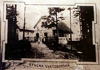 historická fotografie "Útulny Svatoborské"